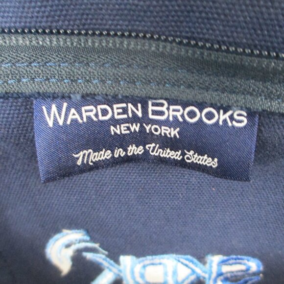 WARDEN BROOKS NEW YORK CANVAS DUFFEL BAG - Picture 9 of 16